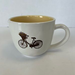 Rae Dunn Magenta Bicycle Cruiser mug